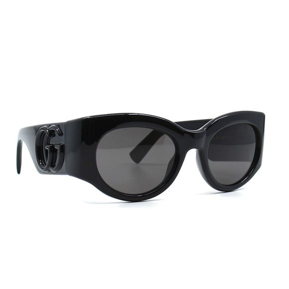 GUCCI GG1544S 001 BLACK GREY WOMEN'S AUTHENTIC SUNGLASSES - Picture 2 of 10